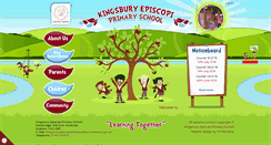 Desktop Screenshot of kingsburyepiscopiprimary.co.uk